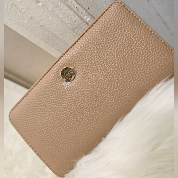 Anne Klien Authentic Slim Bifold Tan Wallet🌴 - Picture 2 of 9